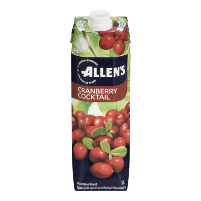 Allen's Cranberry Cocktail, 1L
