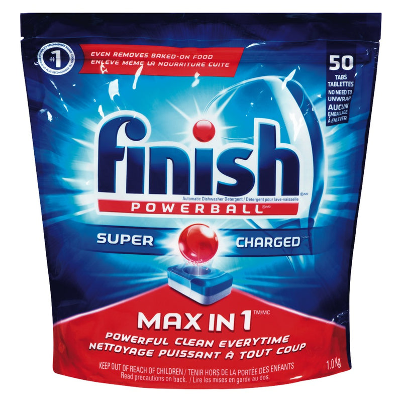 Finish Max Dishwashing Pods, 50ct