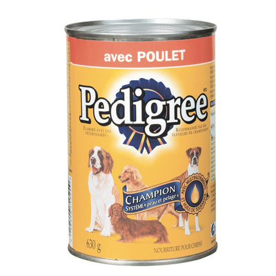 Pedigree Chicken Dog Food, 630 g