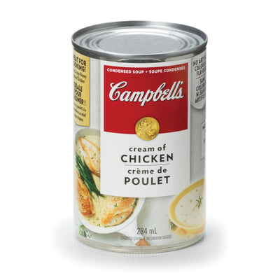 Campbells Cream of Chicken Condensed Soup, 284 mL