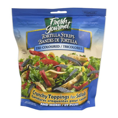 Fresh Gourmet Tortilla Strips Tri-Coloured, 99 g