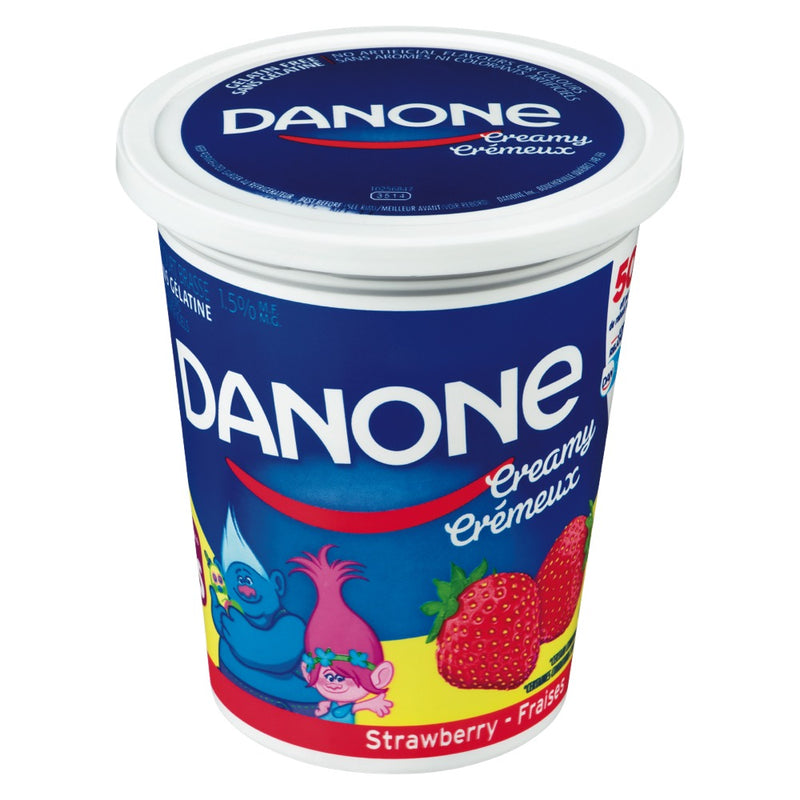Danone Creamy Strawberry Yogurt, 1 ct
