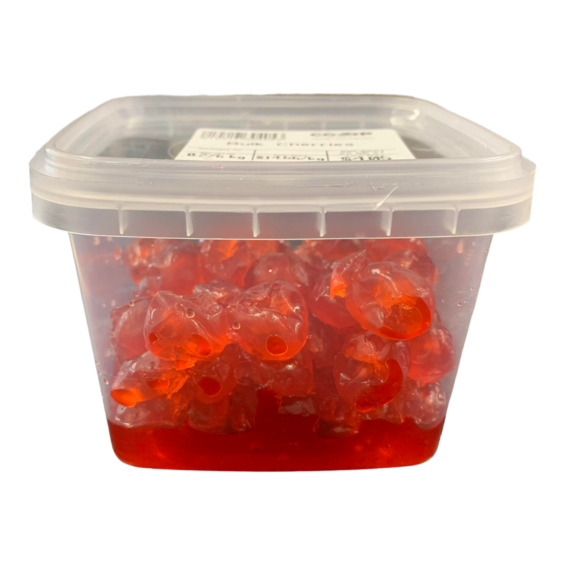 Red Glazed Cherries, Bulk