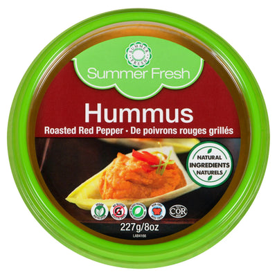 Summer Fresh Roasted Red Pepper Hummus, 227 g