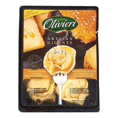 Olivieri Pecorino Romano & Honey Gigante Tortelloni, 216 g