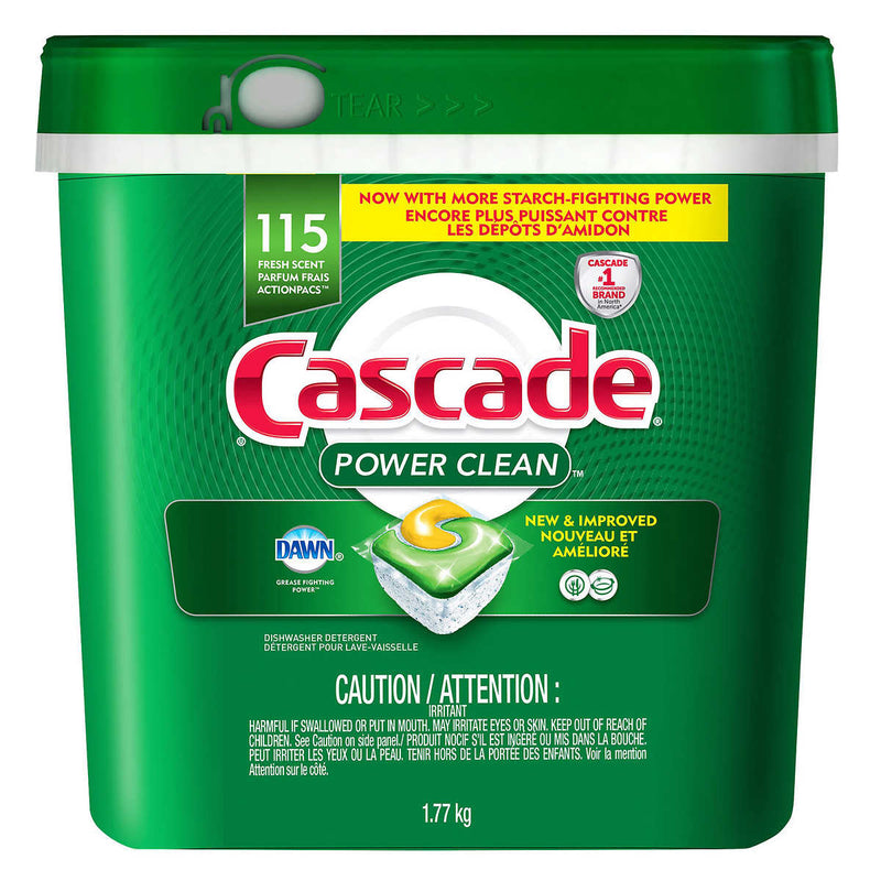 CASCADE DISH TABS, 115 CT
