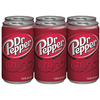 Dr Pepper Mini Cans, 6 x 222 mL