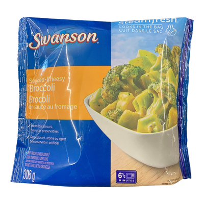 Swanson Steam Fresh Sauced-Cheesy Broccoli, 306g