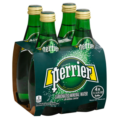Perrier Sparkling Natural Mineral Water, 4pk