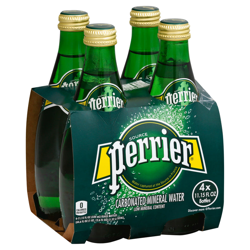 Perrier Sparkling Natural Mineral Water, 4pk