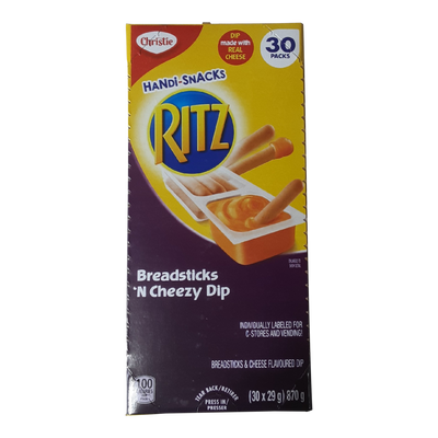 HANDI SNACKS BREADSTICKS & CHEESE DIP