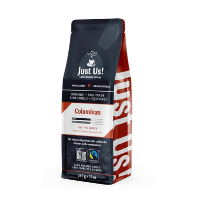 Just Us! Organic Colombian Coffee, 340 g, 340 g