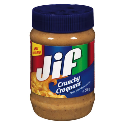 Jif Crunchy Peanut Butter, 500 g
