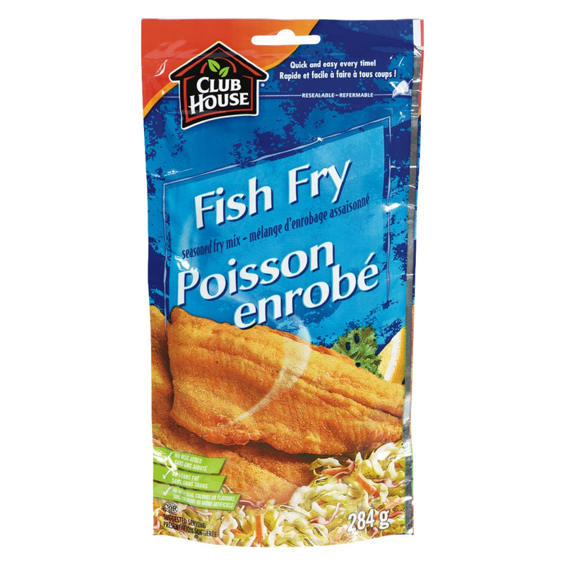Club House Fish Fry Seasoning Mix, 284 g