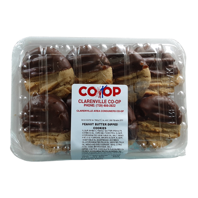 Peanut Butter Dipped Cookies, 8 ct