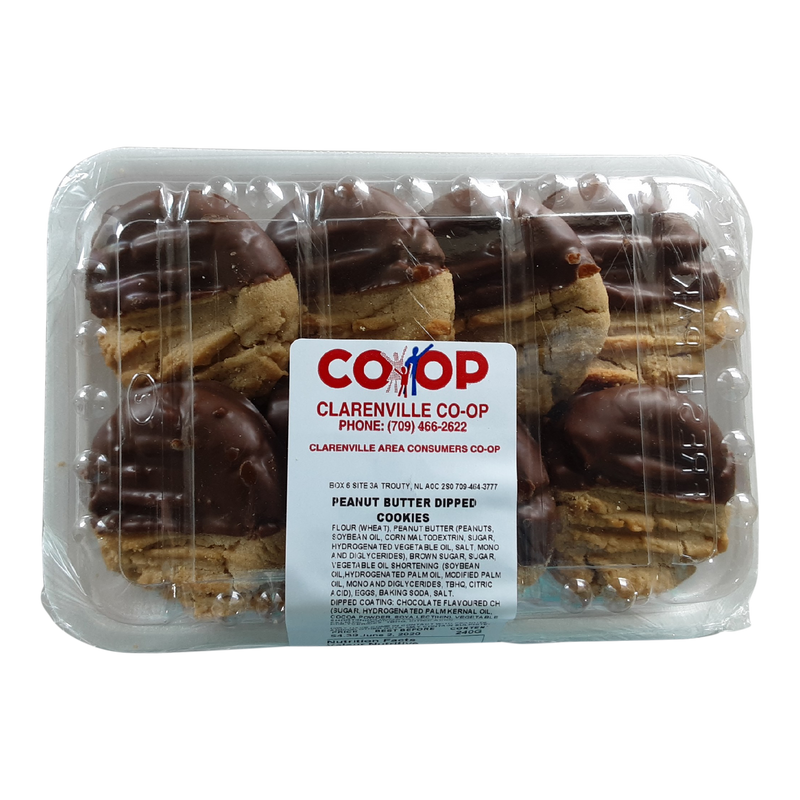 Peanut Butter Dipped Cookies, 8 ct