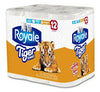 Royale Tiger Towels, 6 Double Rolls
