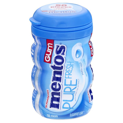 Mentos Pure Fresh Sugar Free Gum, 50 ct