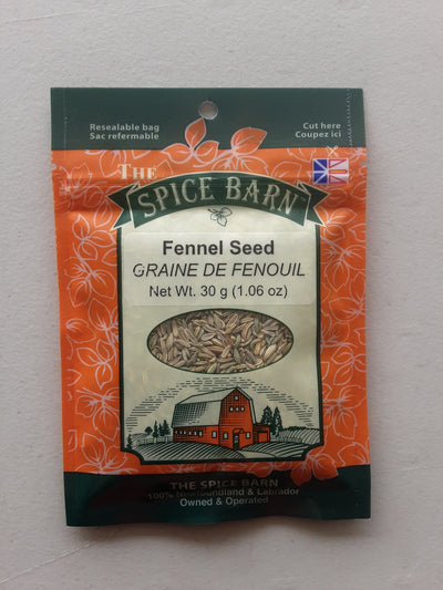 Spice Barn Fennel Seed, 30 g