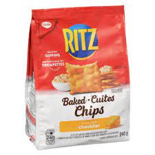RITZ BAKED CHIPS CHEDDAR