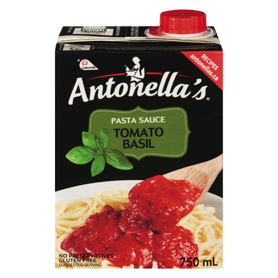 Antonella's Tomato Basil Pasta Sauce, 750 mL