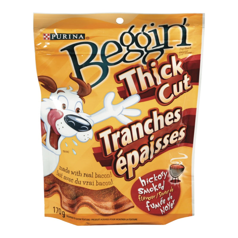 Purina Thick Cut Hickory Smoked Bacon Strip Dog Food, 170 g