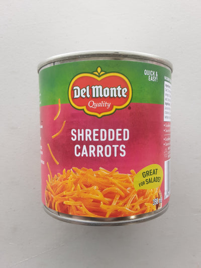 Del Monte Shredded Carrots, 398 mL