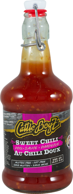 Cattle Boyz Sweet Chili BBQ Sauce, 490 mL