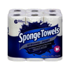 Sponge Towels Strong Paper Towels, 6ct