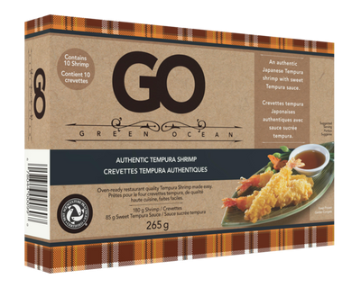 GO AUTHENTIC TEMPURA SHRIMP, 265g
