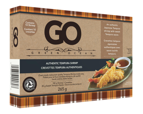 GO AUTHENTIC TEMPURA SHRIMP, 265g