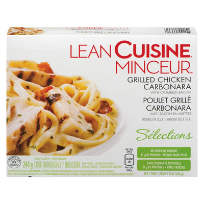 Lean Cuisine Grilled Chicken Carbonara, 244 g
