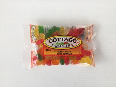 Cottage Country Gummy Bears, 185 g