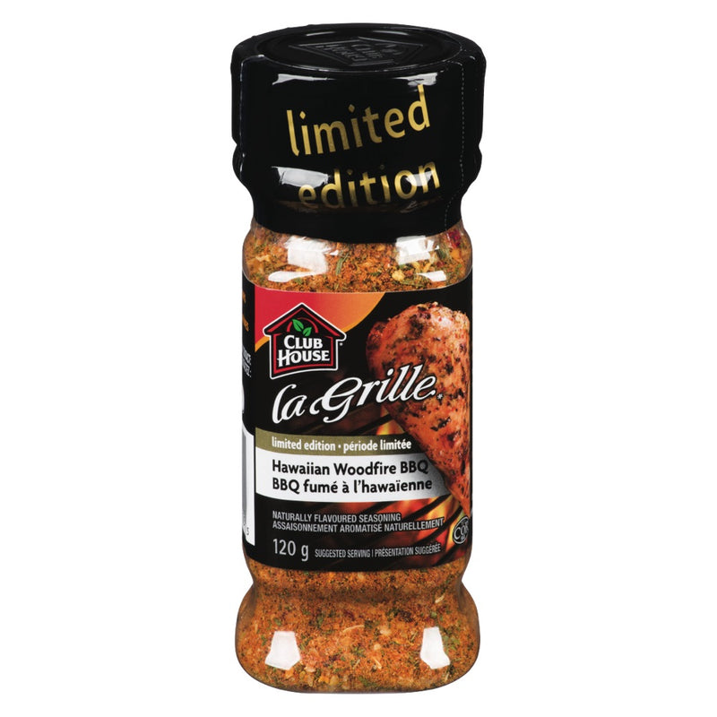 Club House Hawaiian Woodfire BBQ Seasoning, 120 g