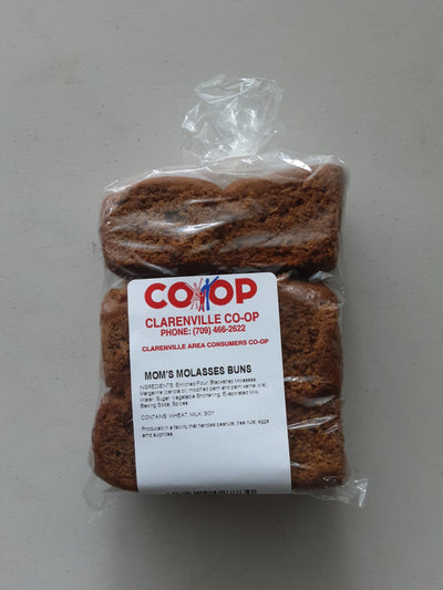 Mom's Molasses Buns, 6 ct