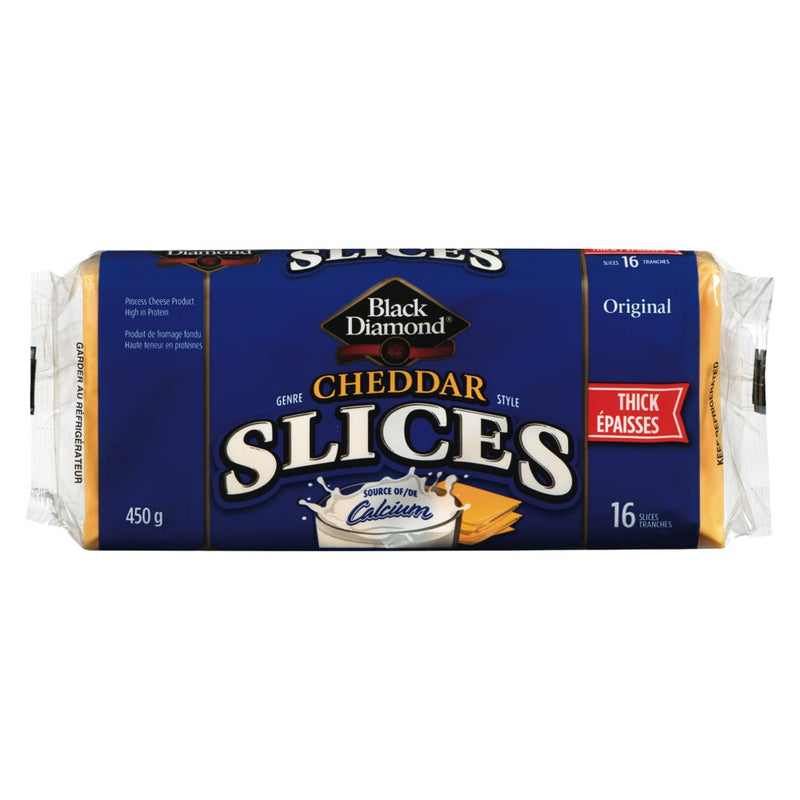 Black Diamond Cheddar Thick Slices, 16 ct